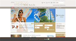 Desktop Screenshot of hotelapollo.net